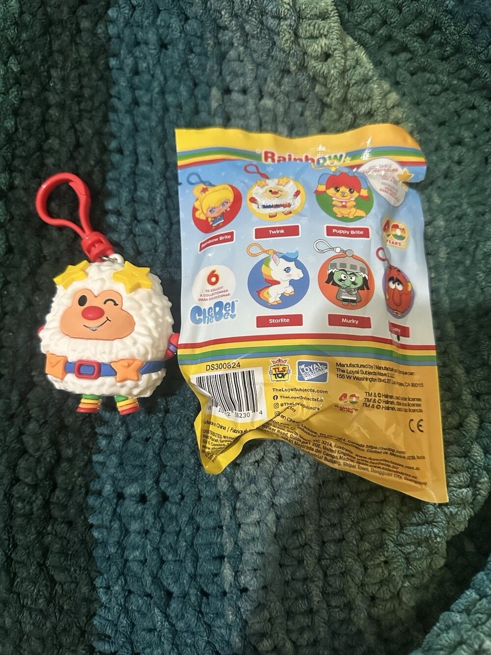 Rainbow Brite Cheebee Bag Clips TLS Toys Blind Bags Opened Twink